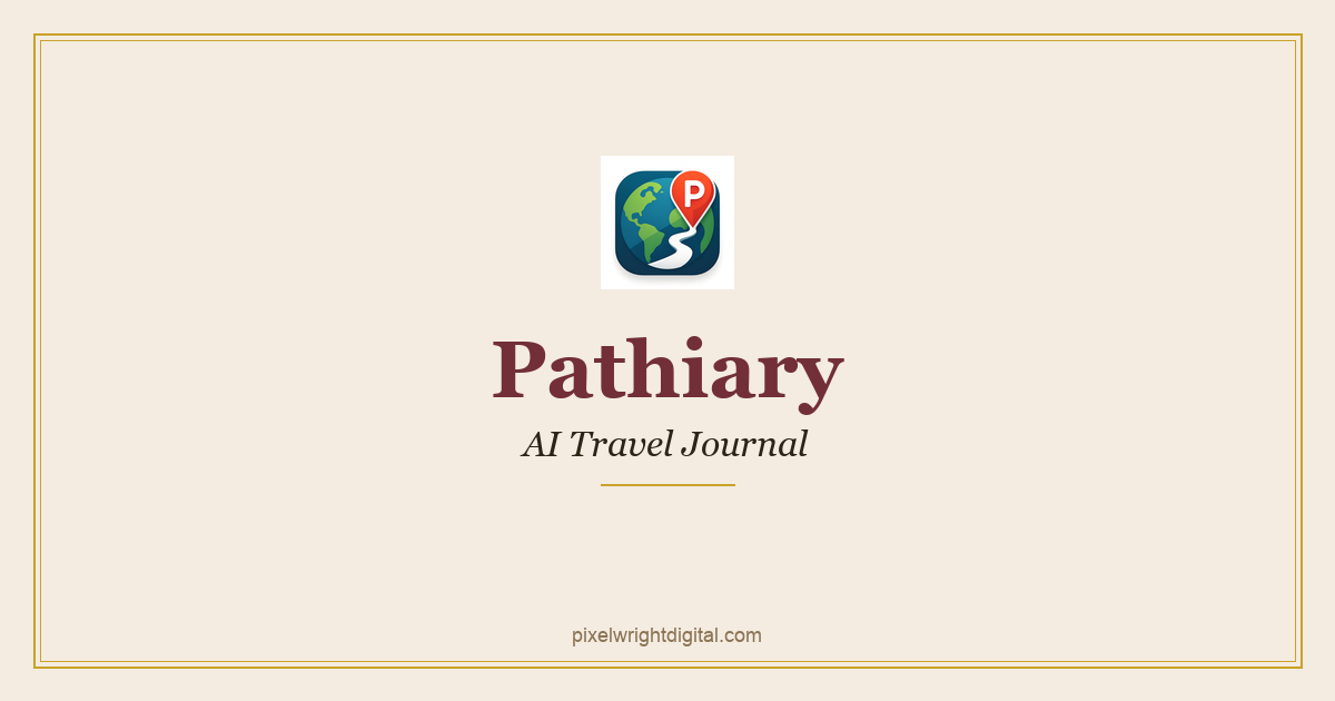 Pathiary travel journal app